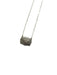 Western Belt Buckle Initial Necklace - LECCE