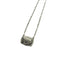 Western Belt Buckle Initial Necklace - LECCE