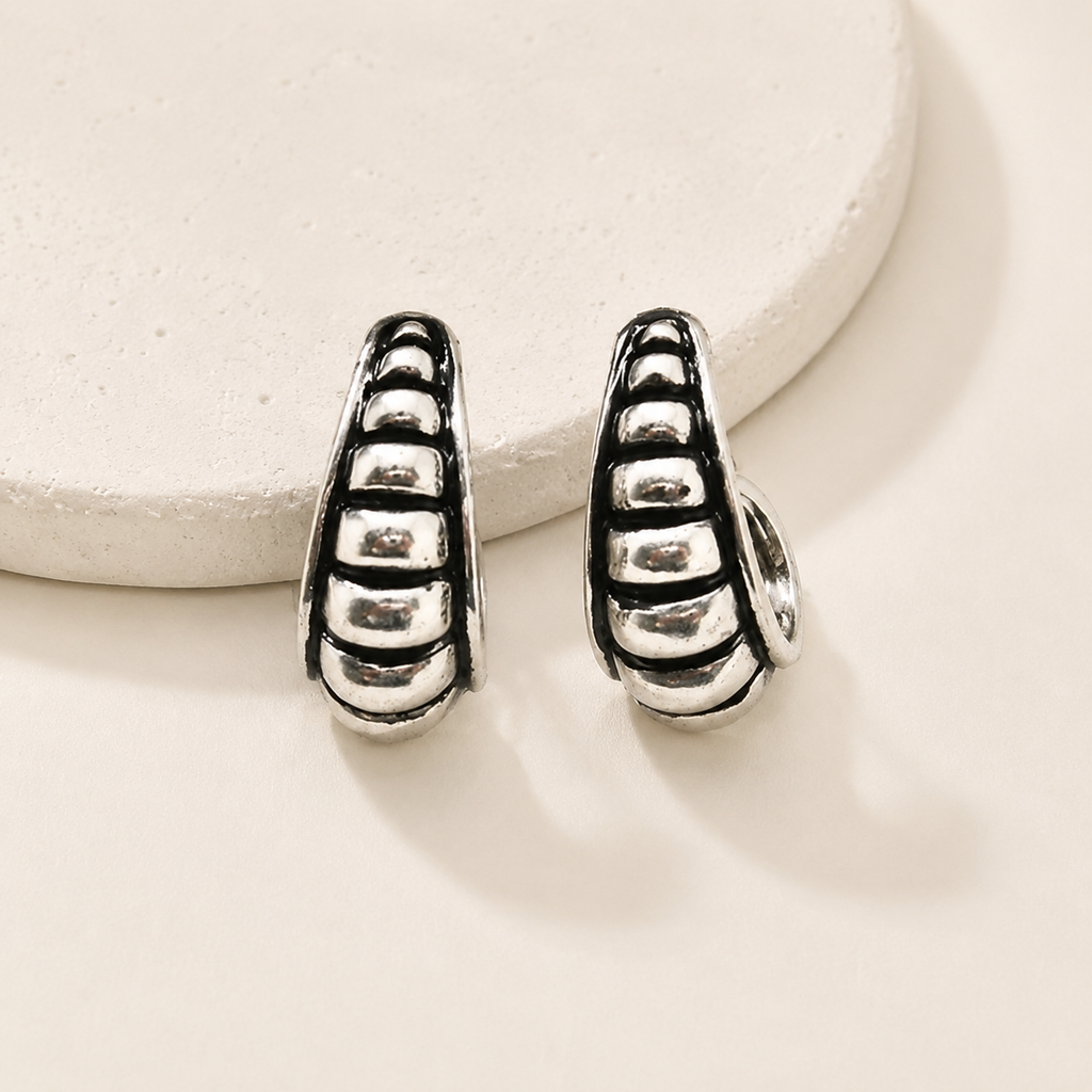 Western Bubble Hoop Earrings