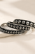 western bubble metal cuff bracelet