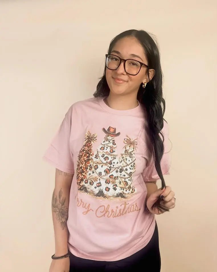Western Christmas Trees Tee - LECCE