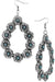 Western Concho Flower Gem Stone Earring - LECCE