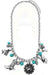 Western Cowboy Hat Boot Tq Charm Chain Necklce - LECCE