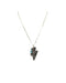 Western Etched Thunderbolt Necklace - LECCE