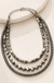 western layered navajo pearl necklace