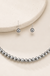 western metallic navajo pearl choker set