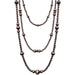 Western Multi Stand Layered Navajo Pearl Necklace - LECCE