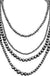 Western Multi Strand Navajo Pearl Beads Necklace - LECCE