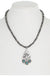 Western Navajo Pearl Equestrian Teardrop Necklace - LECCE