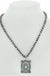 Western Navajo Pearl Necklace Stamped Pendant - LECCE