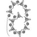 Western Oncho Flower Steerhead Chain Belt - LECCE