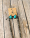 Western Thunderbird Gemstone Navajo Pearl Necklace & Earring Set - LECCE