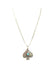 Western Turquoise Stone Spade Necklace - LECCE