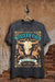 Western Vibes Rodeo Show Graphic Top - LECCE