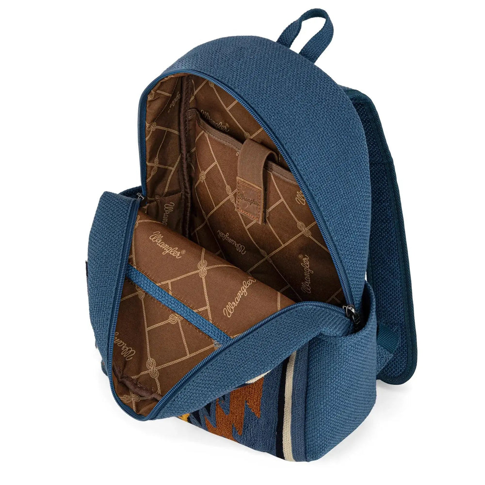 WG174 - 91152 Wrangler Southwestern Knitted Backpack - Jean - LECCE