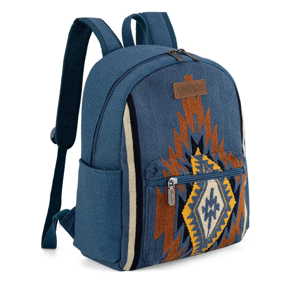 WG174 - 91152 Wrangler Southwestern Knitted Backpack - Jean - LECCE