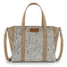 Wrangler Cowhide Wide Tote - Tan