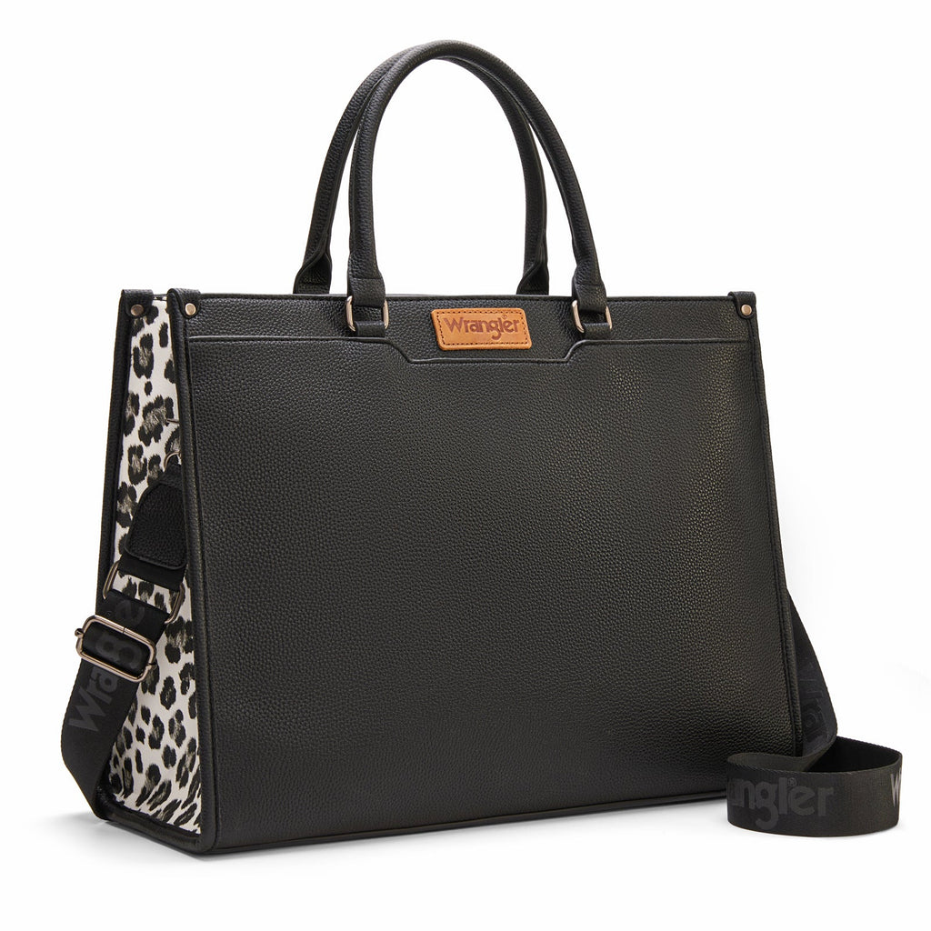 Wrangler Carry-All Large Work Tote/Crossbody - Black