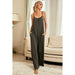 Wide Leg Cami Jumpsuit With Pocket - LECCE