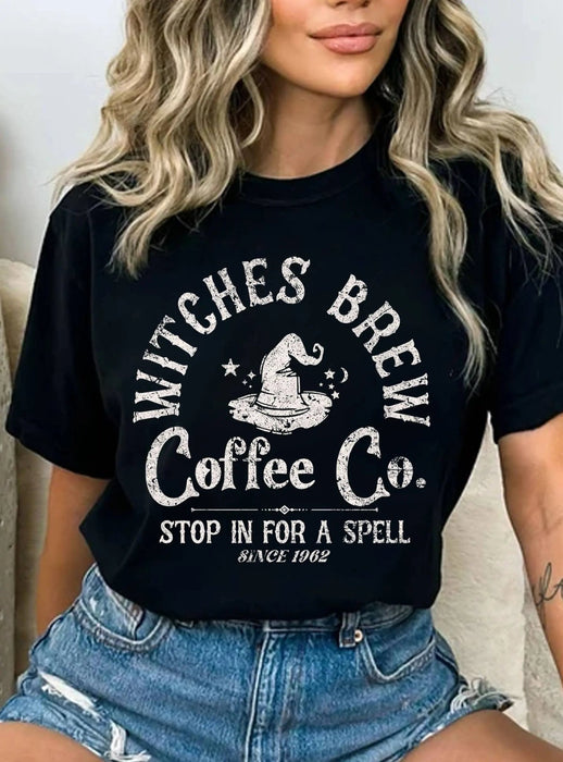 WITCHES BREW COFFEE CO. GRAPHIC T - SHIRT - LECCE