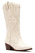 Women's Cowboy Western Pointy Toe Mid Calf Boots - LECCE