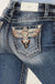 Women's Miss me jeans boot cut eagle - LECCE