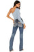 Women's Miss me jeans boot cut eagle - LECCE