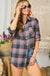Women's Plaid Flannel Shirt - LECCE