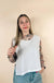 Woven Airflow Side Sleeveless Top - LECCE