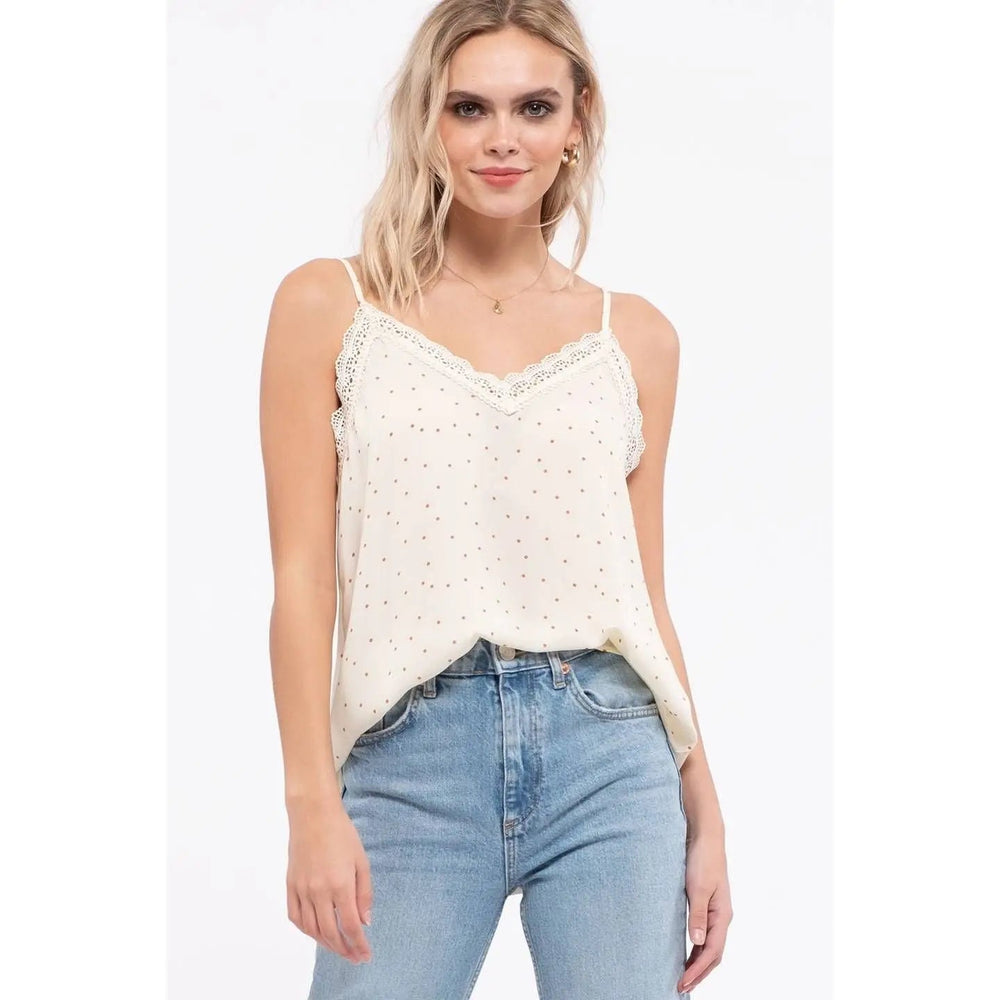 Woven Cami Top - LECCE