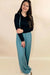 Woven Tie Back Suspender Jumpsuit With Pockets - LECCE