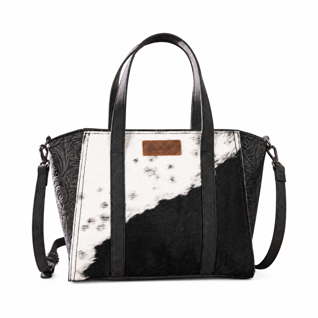 Wrangler Genuine Cowhide Large Tote