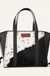 Wrangler Genuine Cowhide Large Tote on soft white background
