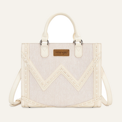 Wrangler Western Contrast Stitch Chevron Tote Bag