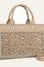 Montana West Tooled Collection Tote/Crossbody on soft white background