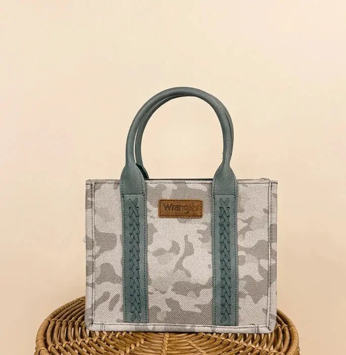 Wrangler Camo Print Concealed Carry Tote - LECCE
