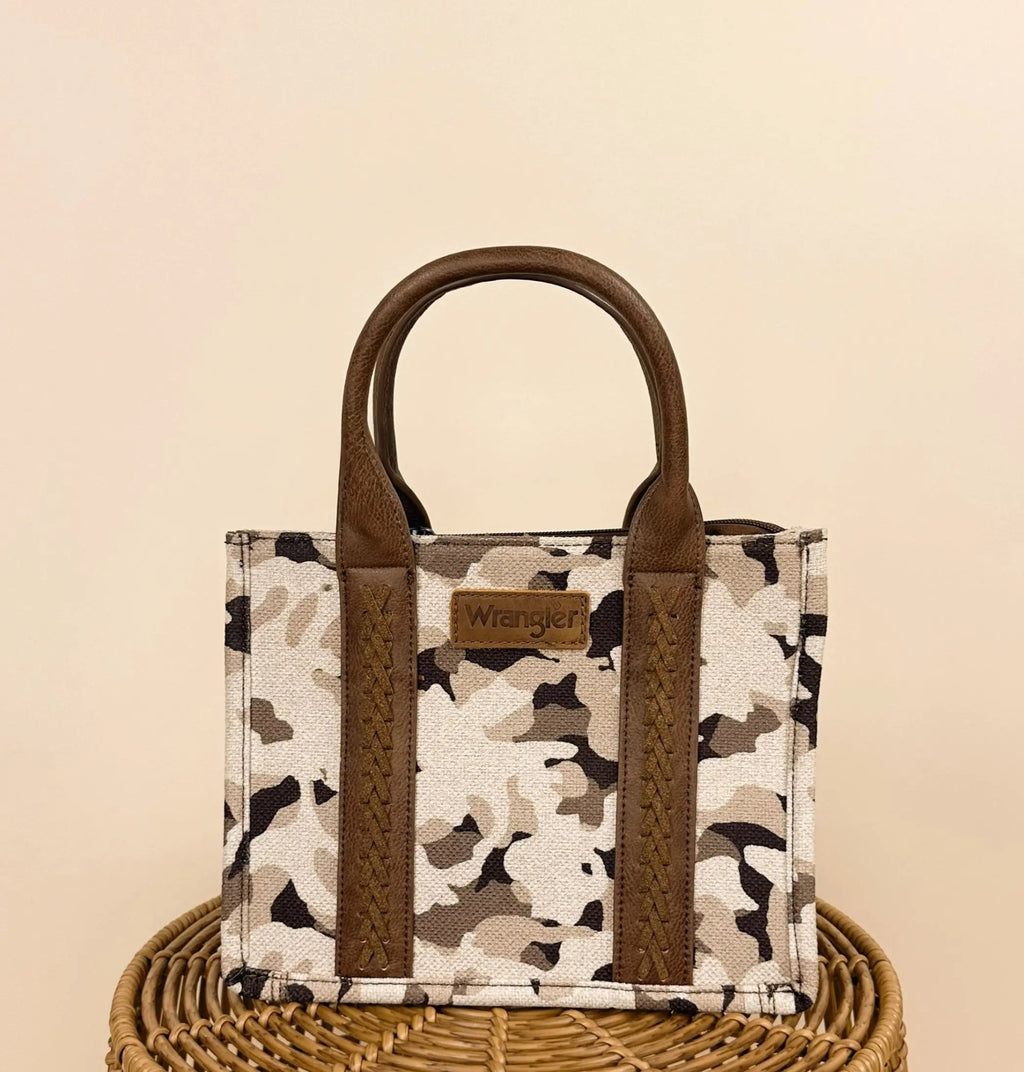 Wrangler Camo Print Concealed Carry Tote