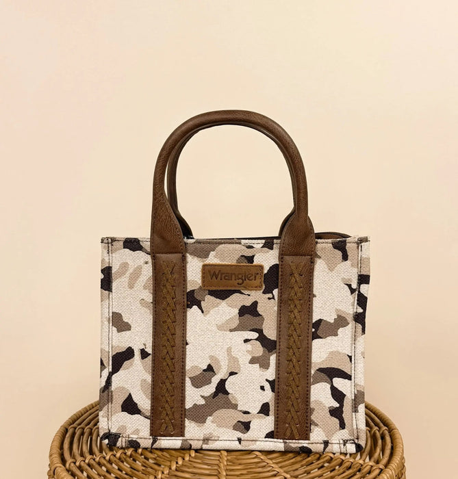 Wrangler Camo Print Concealed Carry Tote - LECCE