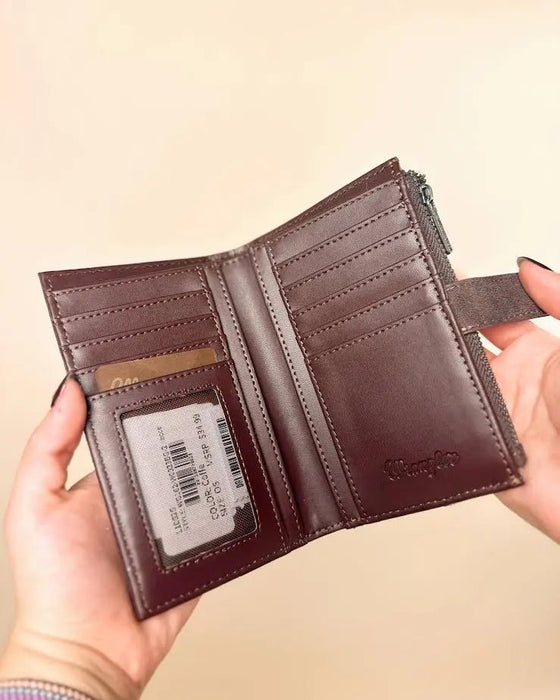 Wrangler Card Holder Bi - Fold Wallet - LECCE