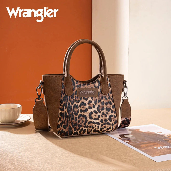 Wrangler Leopard Print Tote Bag - LECCE