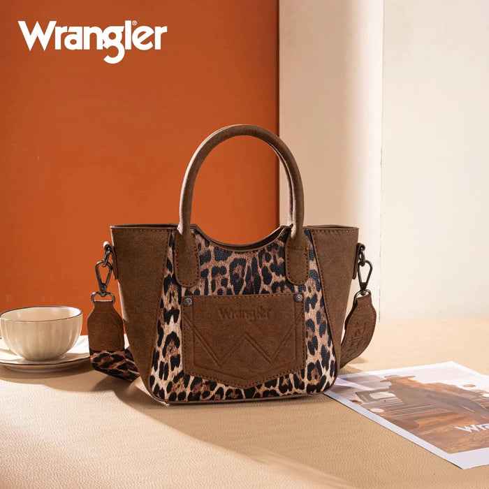 Wrangler Leopard Print Tote Bag - LECCE