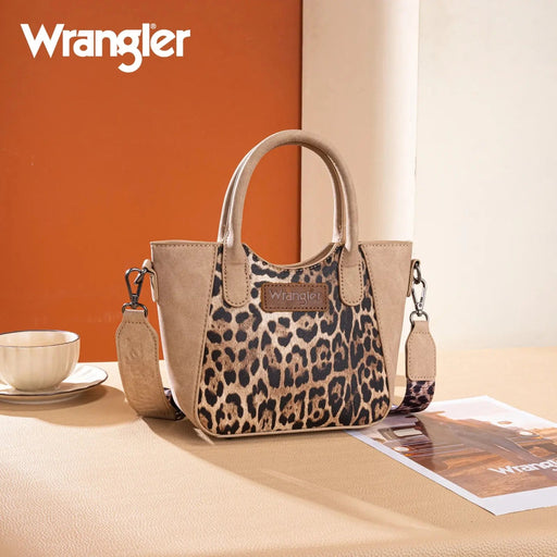 Wrangler Leopard Print Tote Bag - LECCE