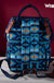 Wrangler Navy Aztec Printed Callie Backpack - LECCE