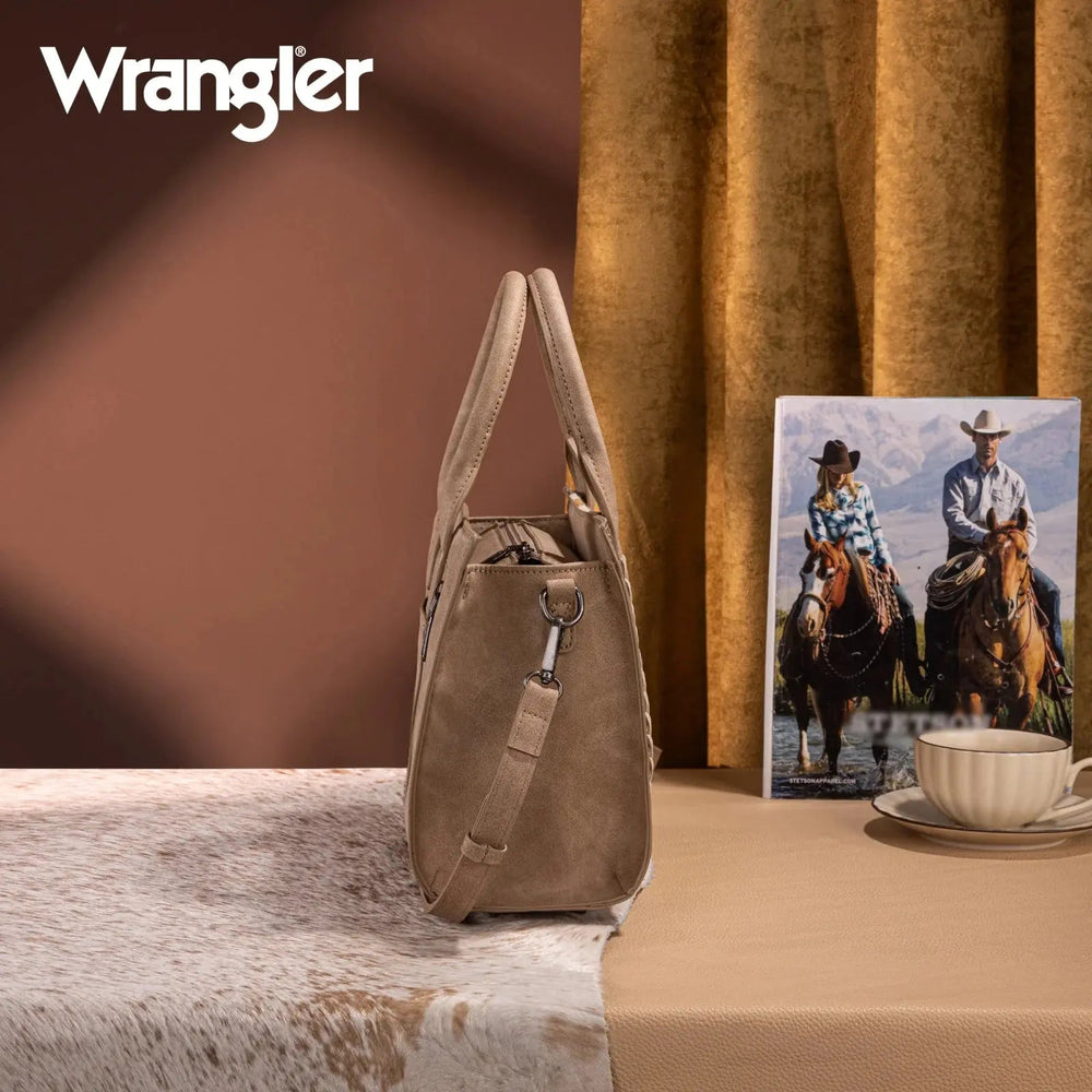 Wrangler Tooled Aztec Concealed Carry Tote - LECCE