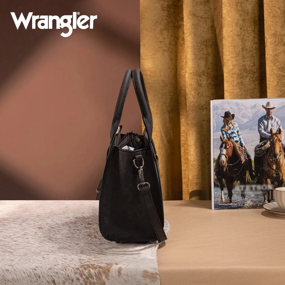 Wrangler Tooled Aztec Concealed Carry Tote - LECCE