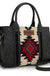 Wrangler Tooled Aztec Concealed Carry Tote - LECCE