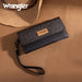 Wrangler Western Floral Tooled Tri - fold Wristlet - LECCE