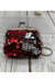 Sequin coin bag keychains LECCE