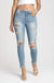mid rise skinny ankle
