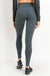 Highwaist Zipper Pocket Moto Mesh Full Leggings
